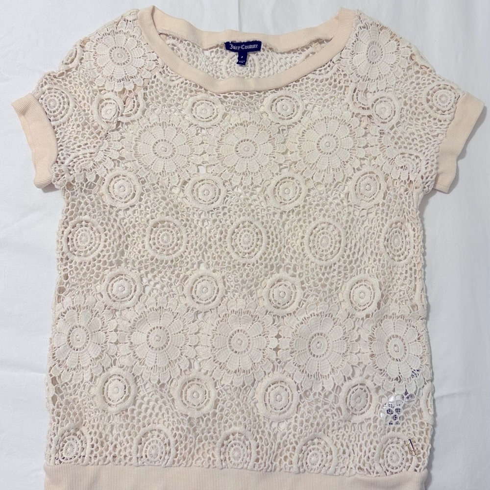 Juicy Couture Crochet Top